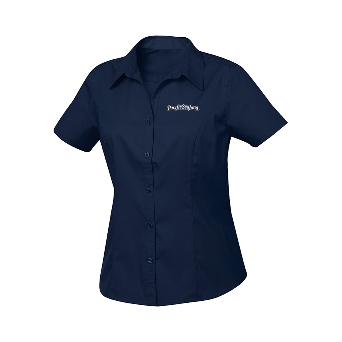 Ladies Short Sleeved Caitlin Twill | Pacificseafood: Corp