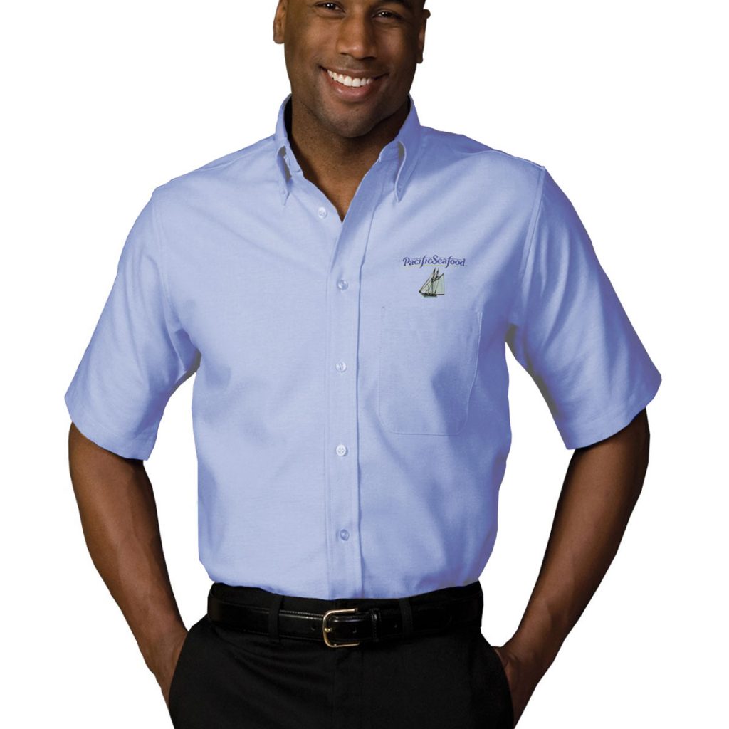 Men’s Relaxed Fit Oxford Shirt Pacificseafood Corp