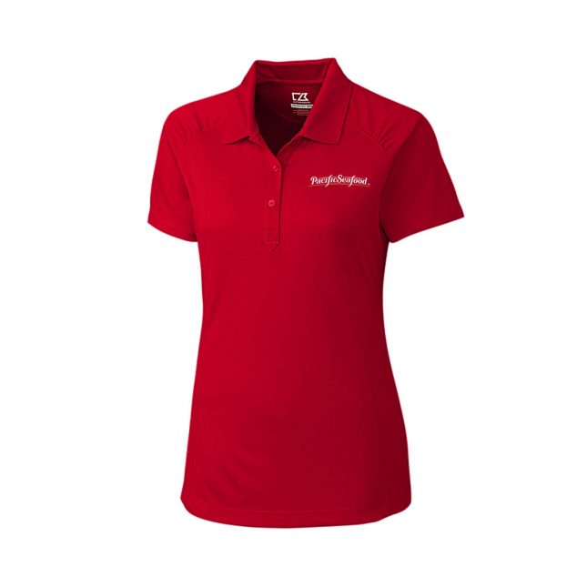 PS16 Ladies CB DryTec Northgate Polo Red 1200