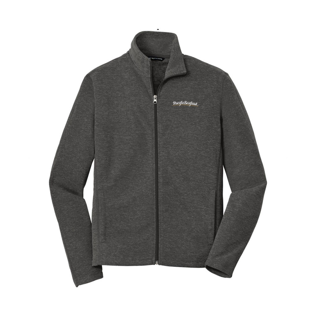 Port Authority Heather MicroFleece Full Zip Jacket | Pacificseafood: Corp