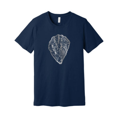 PS0419 Mens Oyster Tee front navy