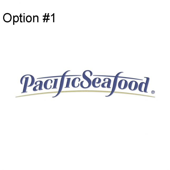 PS061620 Pacific Seafood Embroidery Designs Option 1 Standard Colors 1